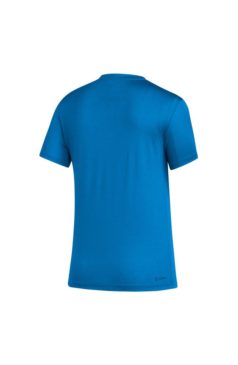 adidas Women's adidas Blue Charlotte FC AEROREADY Club Icon T-Shirt, Alternate, color,