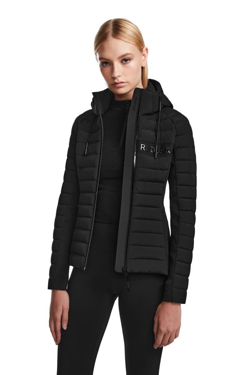 Rudsak ALANA WOMEN'S MATTE XTRALIGHT DOWN JACKET, Main, color, Black