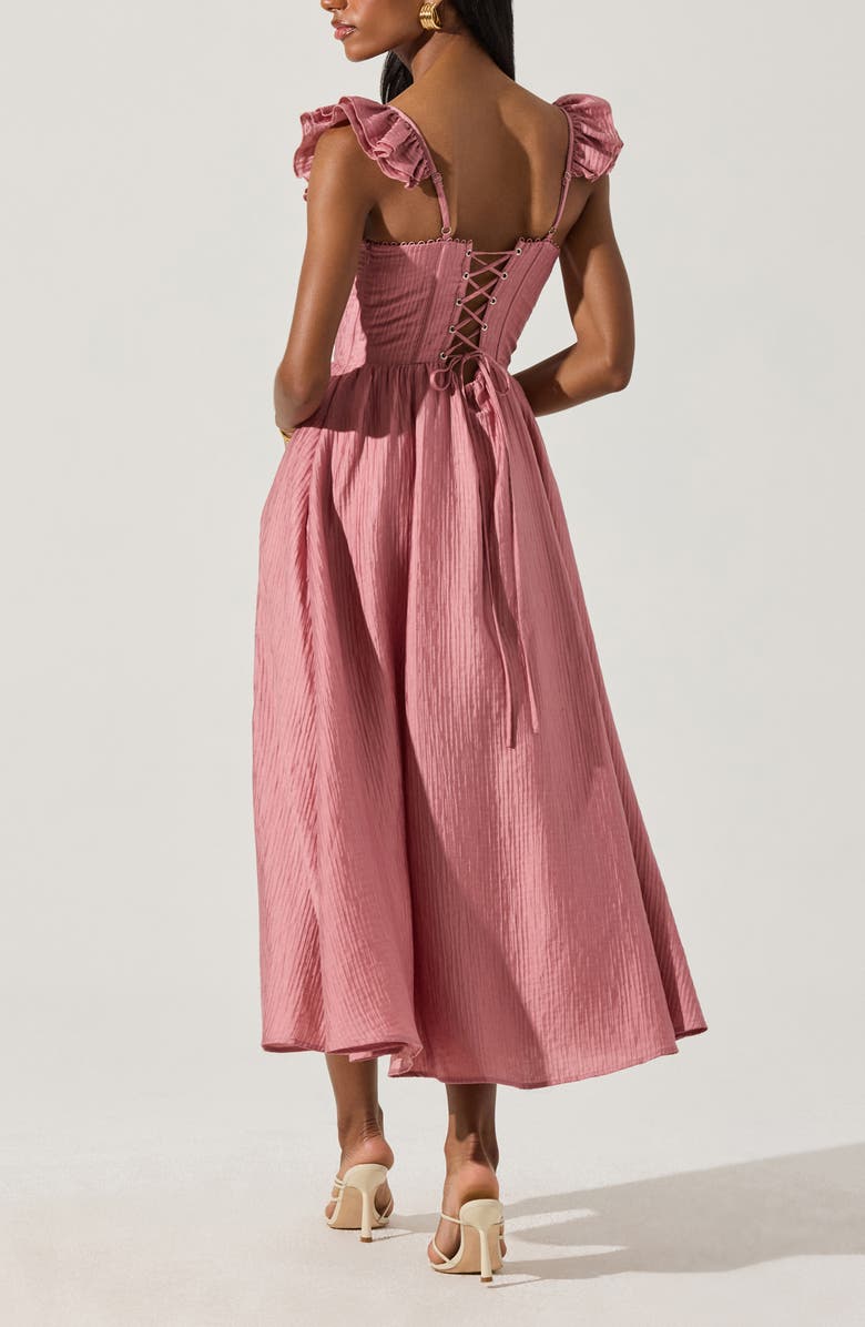 ASTR the Label Wedelia Fit & Flare Dress, Alternate, color, Pink