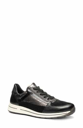 Obsidian Leather Sneaker