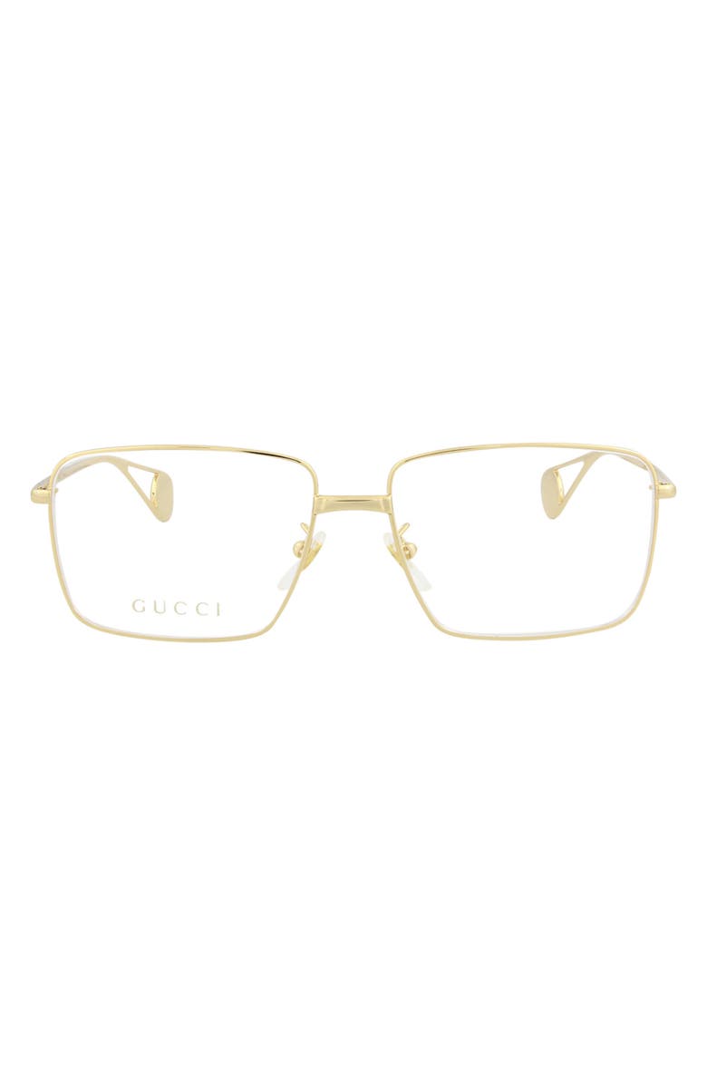 Gucci 55mm Novelty Optical Glasses, Main, color,