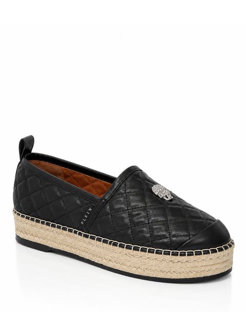 Espadrillas Matelasse Skull Women