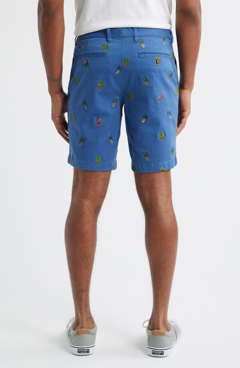 Tommy Bahama Boracay Tropic Tossup Flat Front Shorts, Alternate, color, Dockside Blue