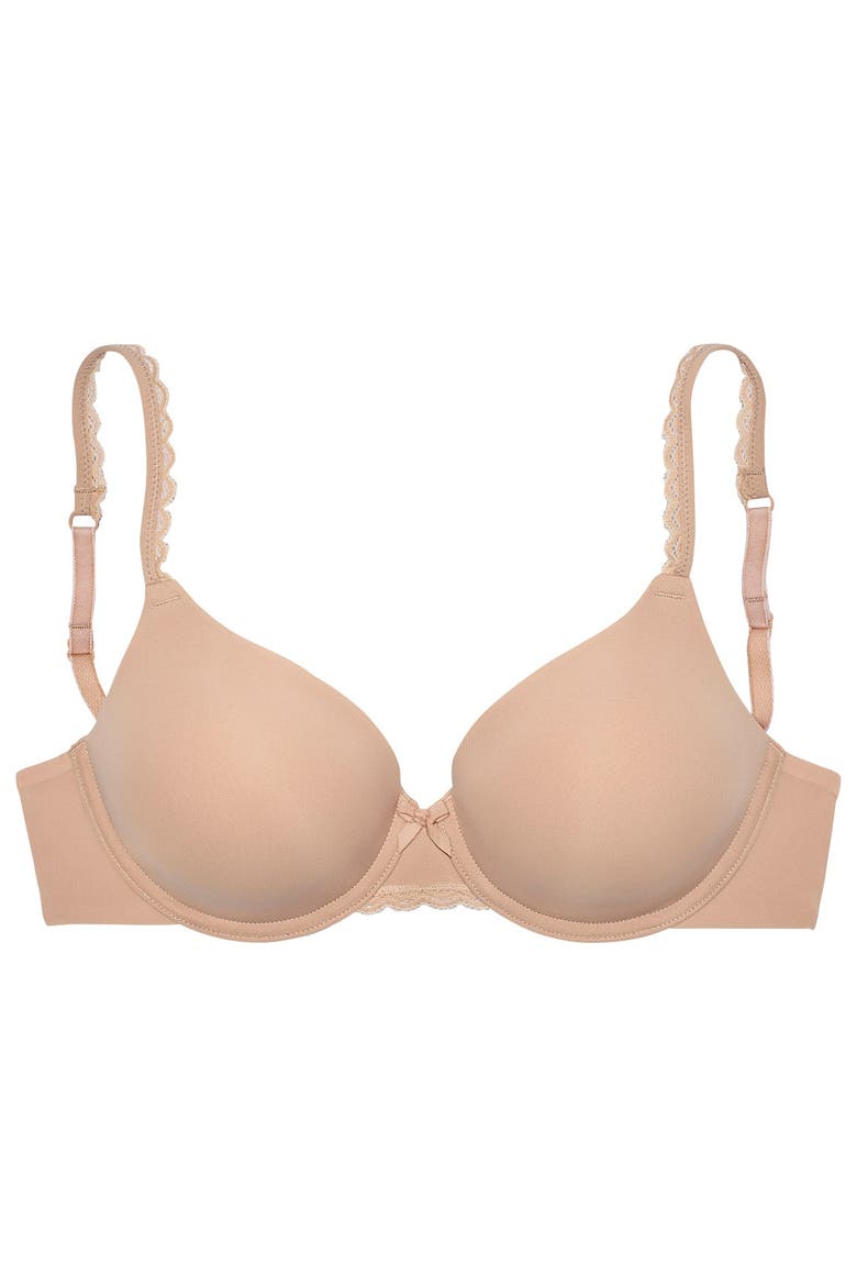 Ultra Soft T-Shirt Bra, Alternate, color, Tan