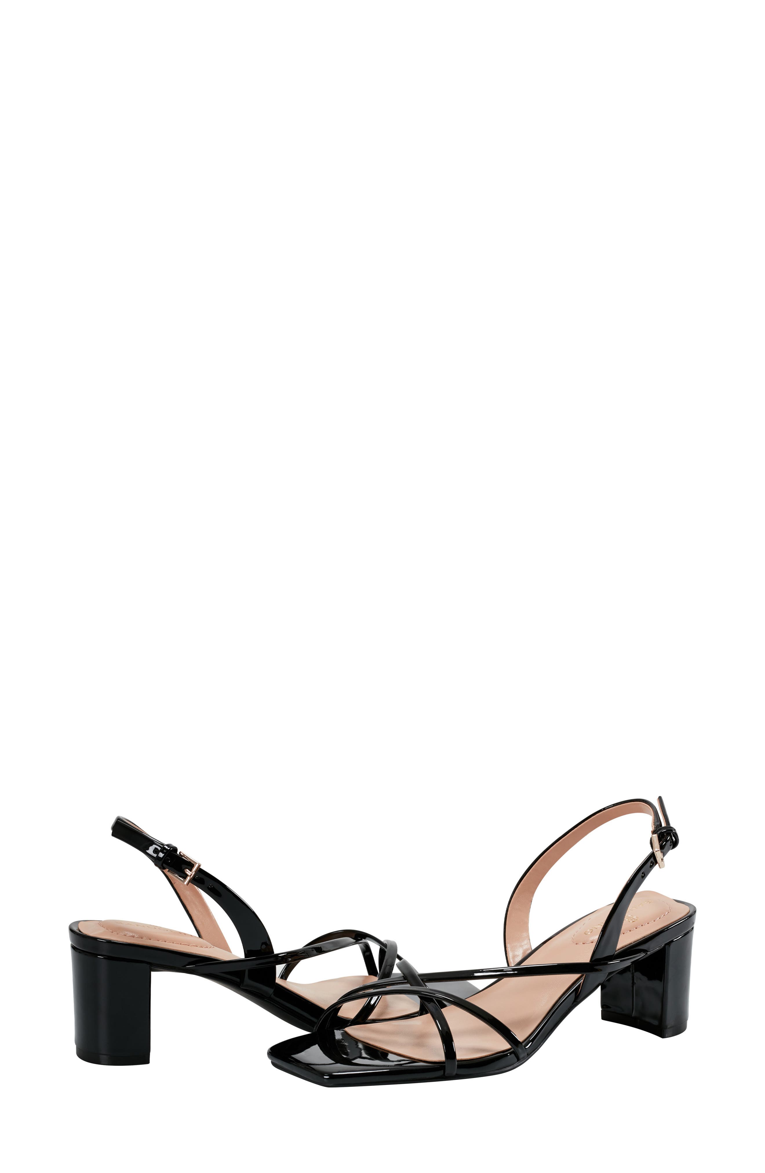 Bandolino Keltie Slingback Sandal, Alternate, color, Black