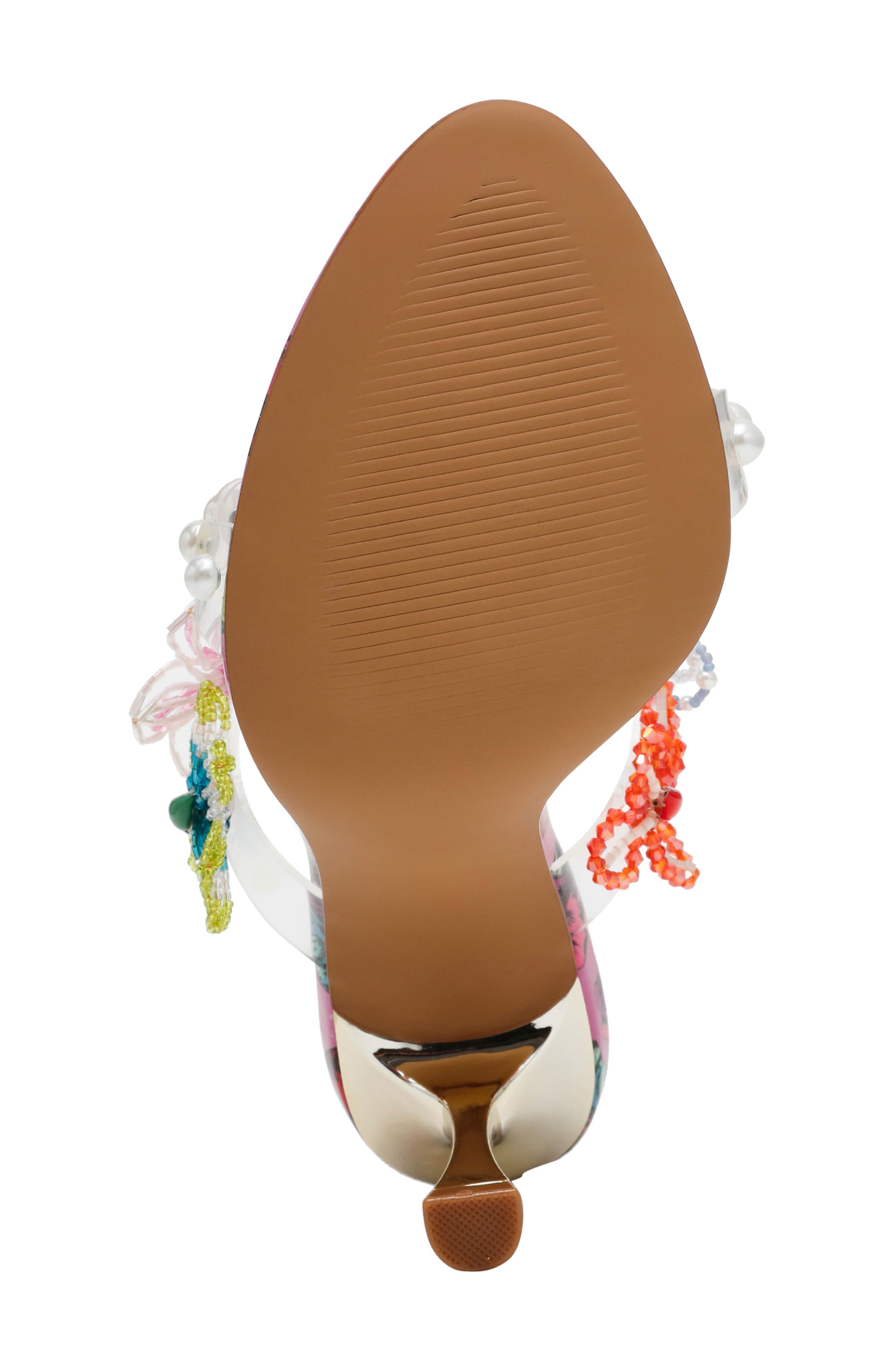 Betsey Johnson Goldiee Slide Sandal, Alternate, color, 