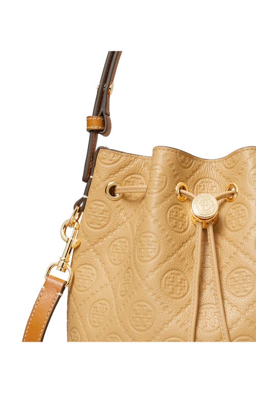Tory Burch T Monogram Debossed Bucket Bag