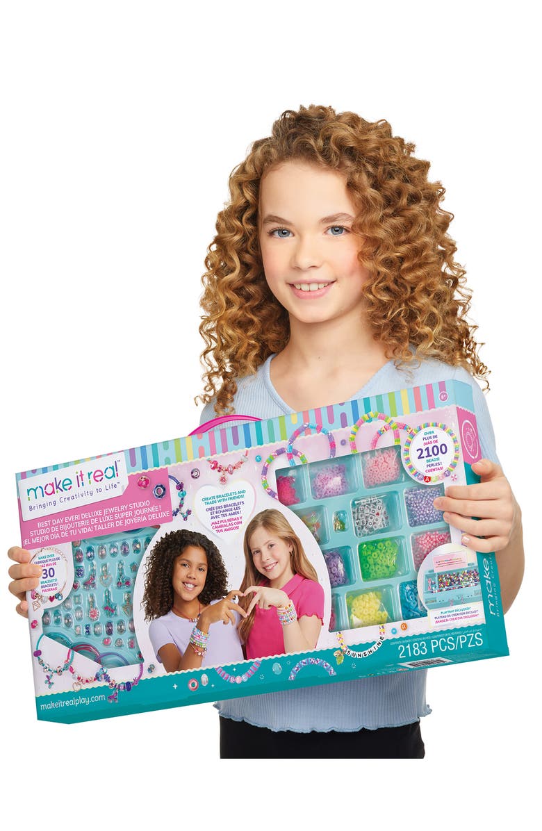 Make It Real Best Day Ever! Deluxe Jewelry Making Kit, Alternate, color, Assorted/Multi