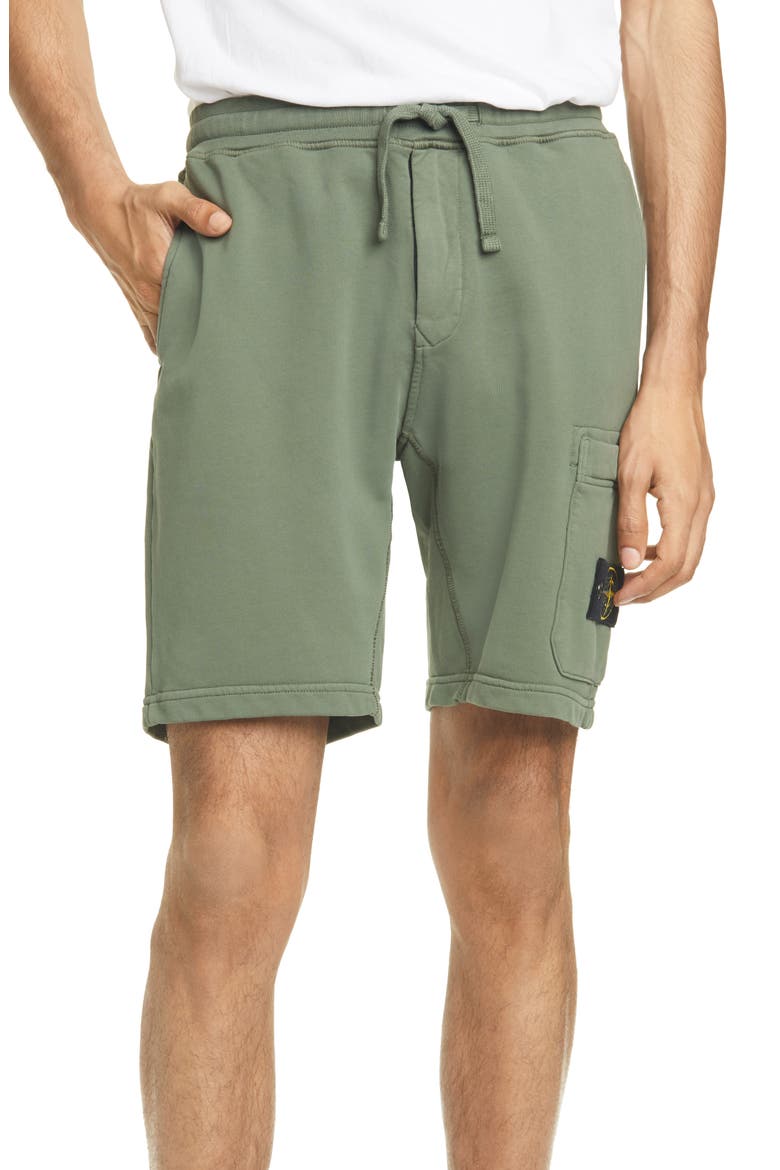 Cargo Athletic Shorts, Main, color, OLIVE