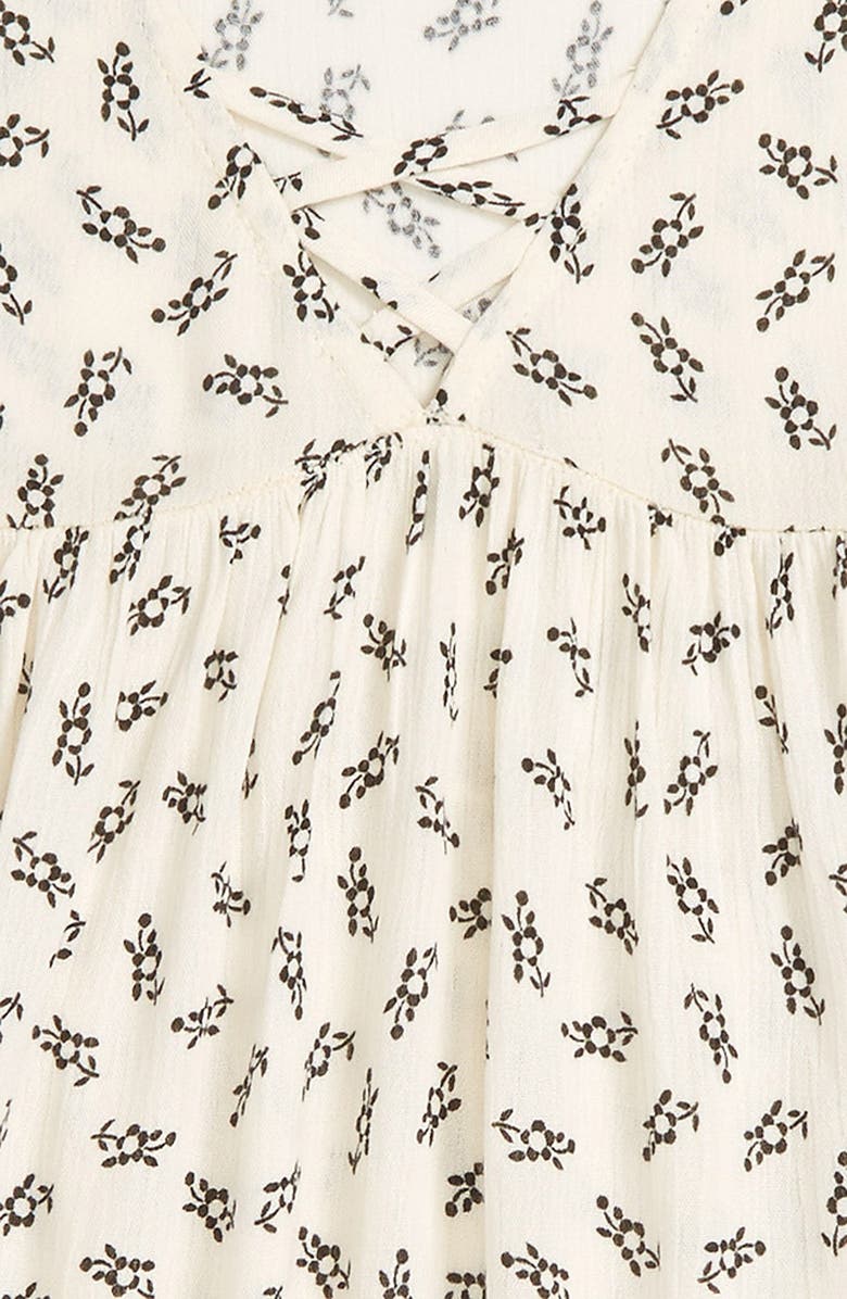 Soprano Print Cold Shoulder Top, Alternate, color,