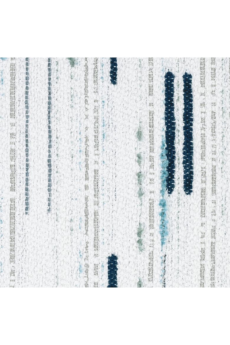 Connection Ocean Boucle Indoor & Outdoor Woven Accent Pillow, Alternate, color, Ocean