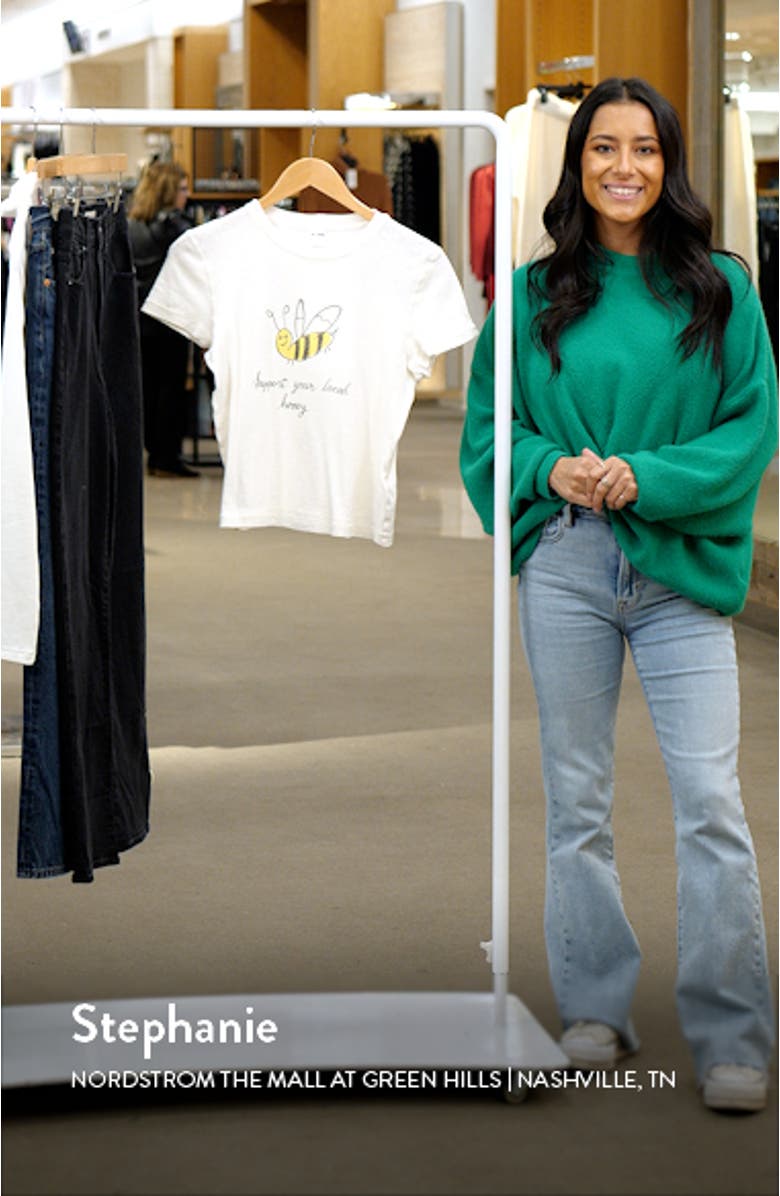 '90s Local Honey Cotton Graphic T-Shirt, sales video thumbnail