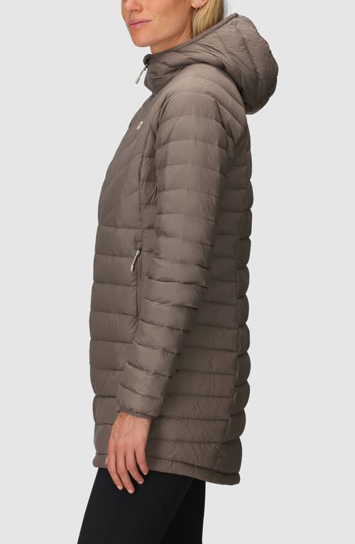 Outdoor Research Transcendent Water Resistant 800 Fill Power Down Coat In Brown