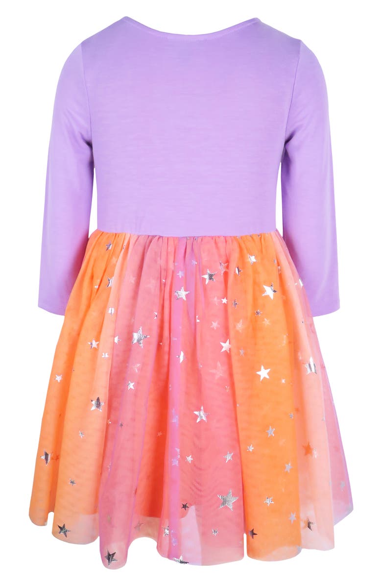 Zunie Kids' Halloween Ghost Sequin Tutu Dress, Alternate, color,
