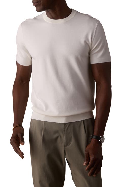 Taylor Short Sleeve Crewneck Sweater