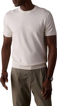 The Normal Brand Taylor Short Sleeve Crewneck Sweater