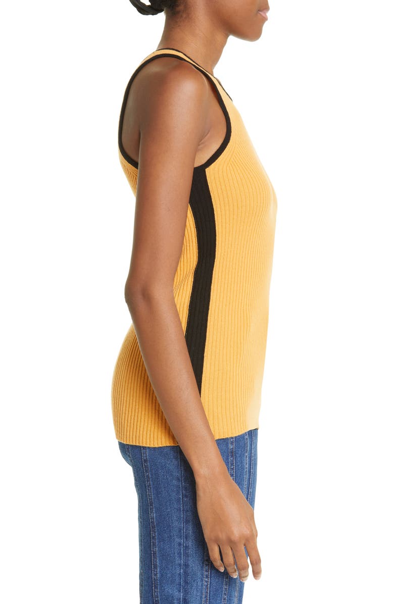 Judy Turner Gender Inclusive Nic Ribbed Cashmere Tank, Alternate, color,