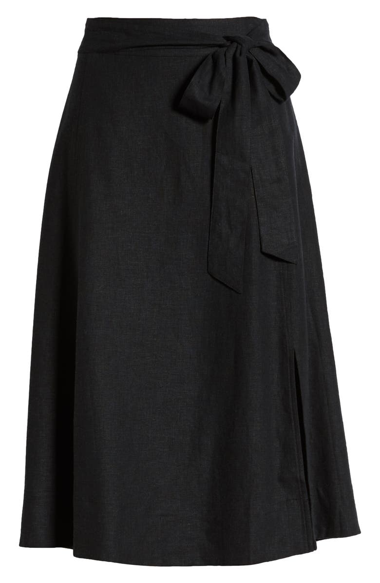 1901 Side Slit Midi Skirt, Alternate, color,