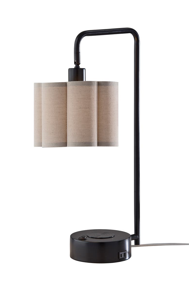 ADESSO LIGHTING Dover Supercharger Desk Lamp, Main, color, Black