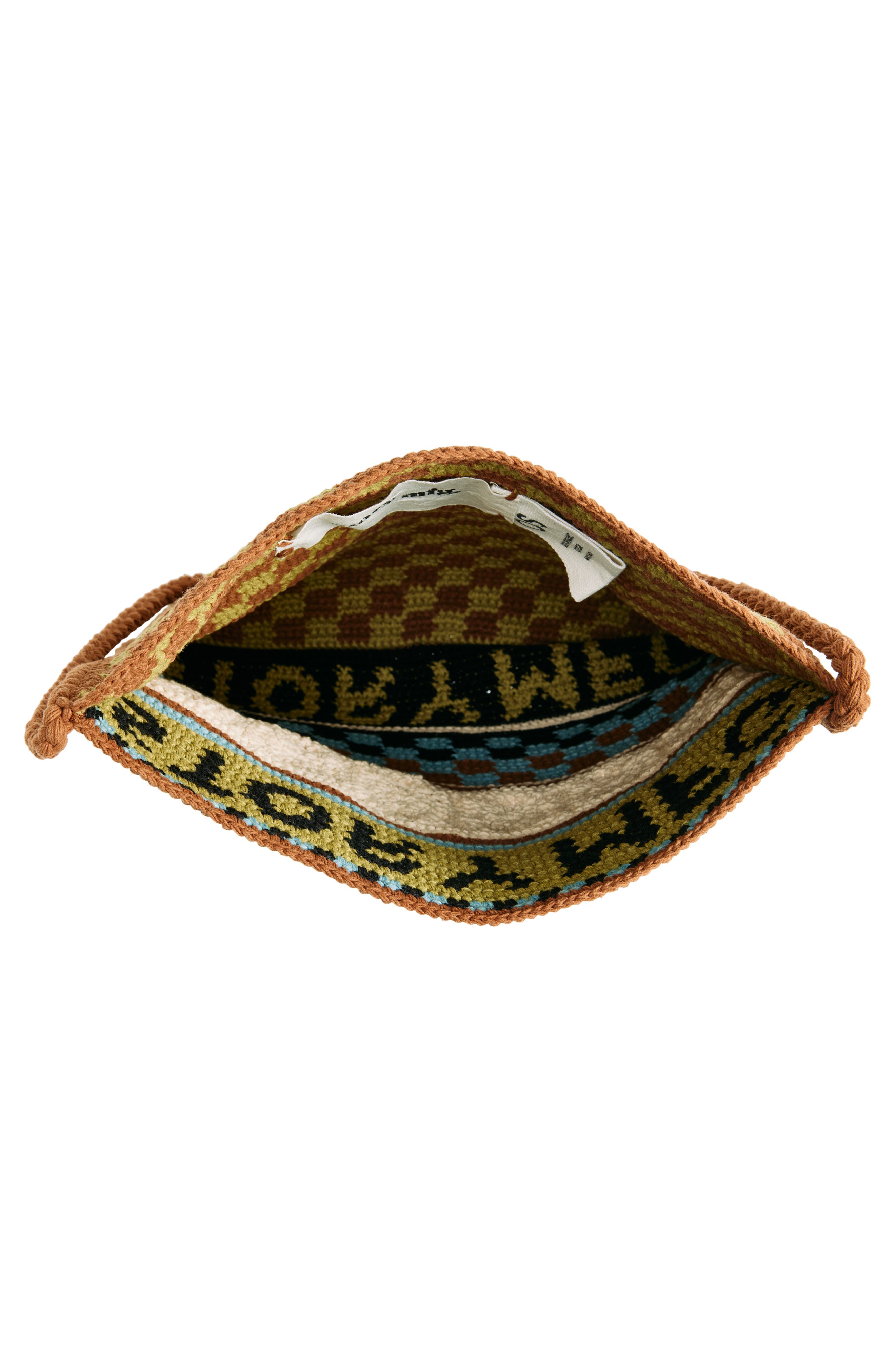 Story mfg. Stash Organic Cotton Crochet Crossbody Bag, Alternate, color, 