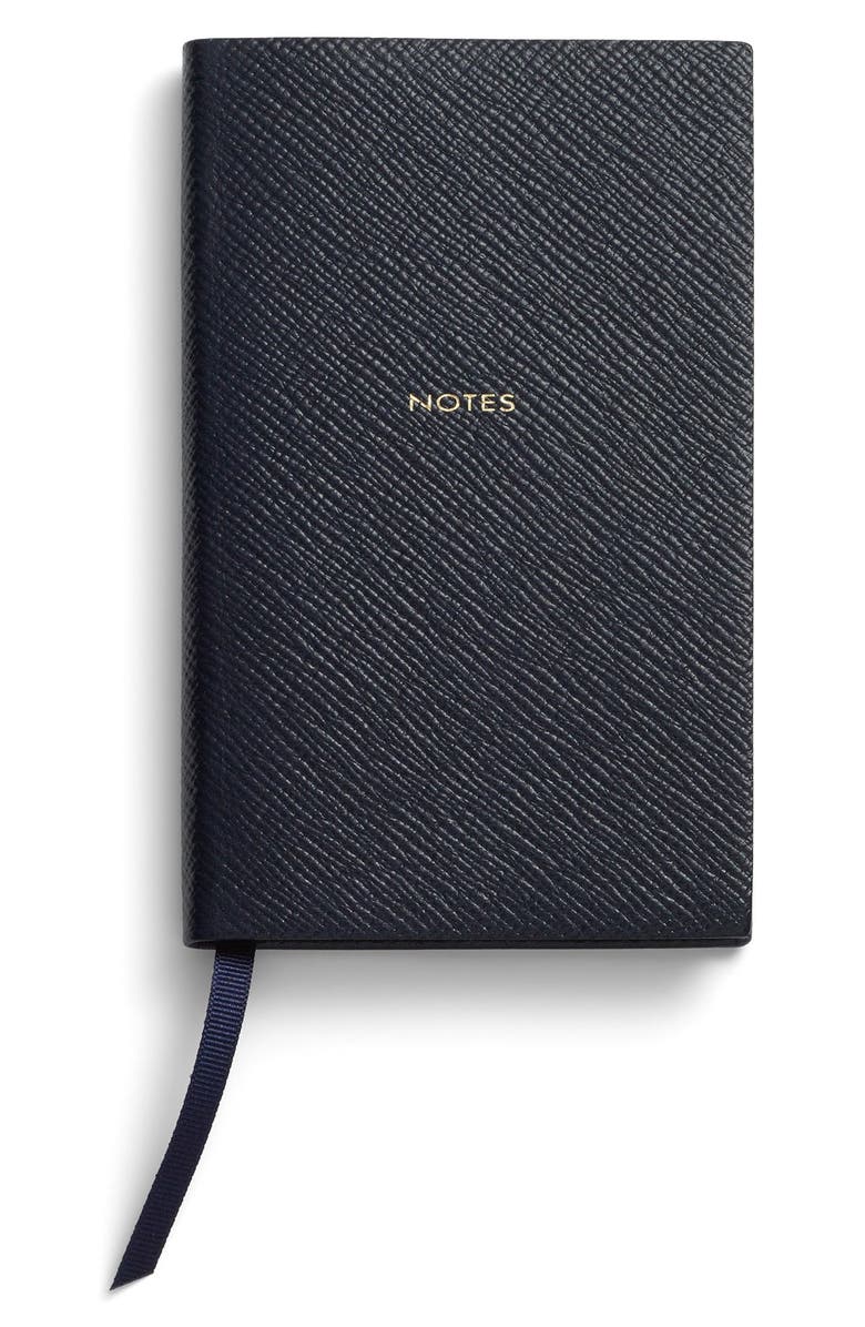 Smythson 'Panama Notes' Pocket Notebook, Main, color, 