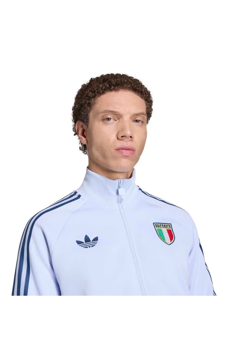 adidas Men's adidas Light Blue Italy National Team Originals Full-Zip Track Jacket, Alternate, color, Light Blue