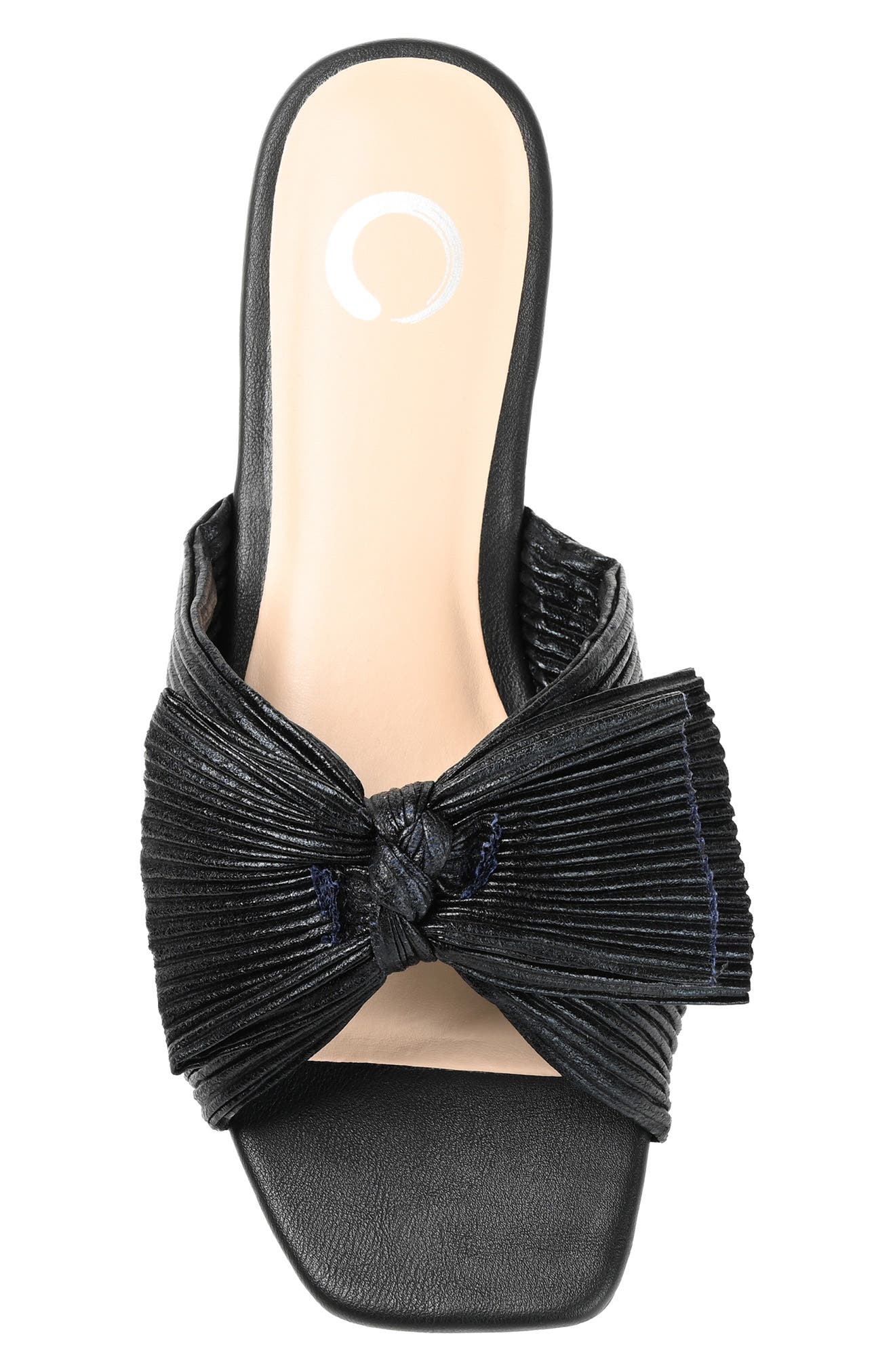 Journee Collection Serlina Sandal, Alternate, color, Black