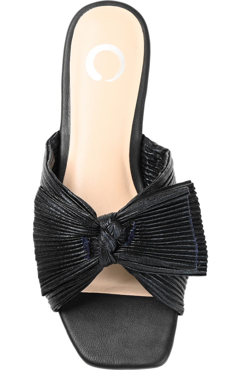 Journee Collection Serlina Sandal, Alternate, color, Black