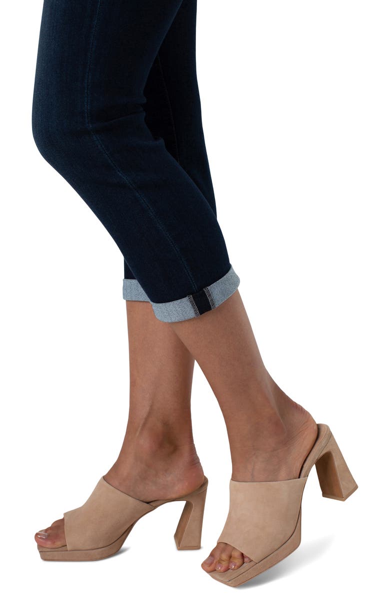 Liverpool Los Angeles Chloe High Waist Cuffed Crop Skinny Pull-On Jeans, Alternate, color, 