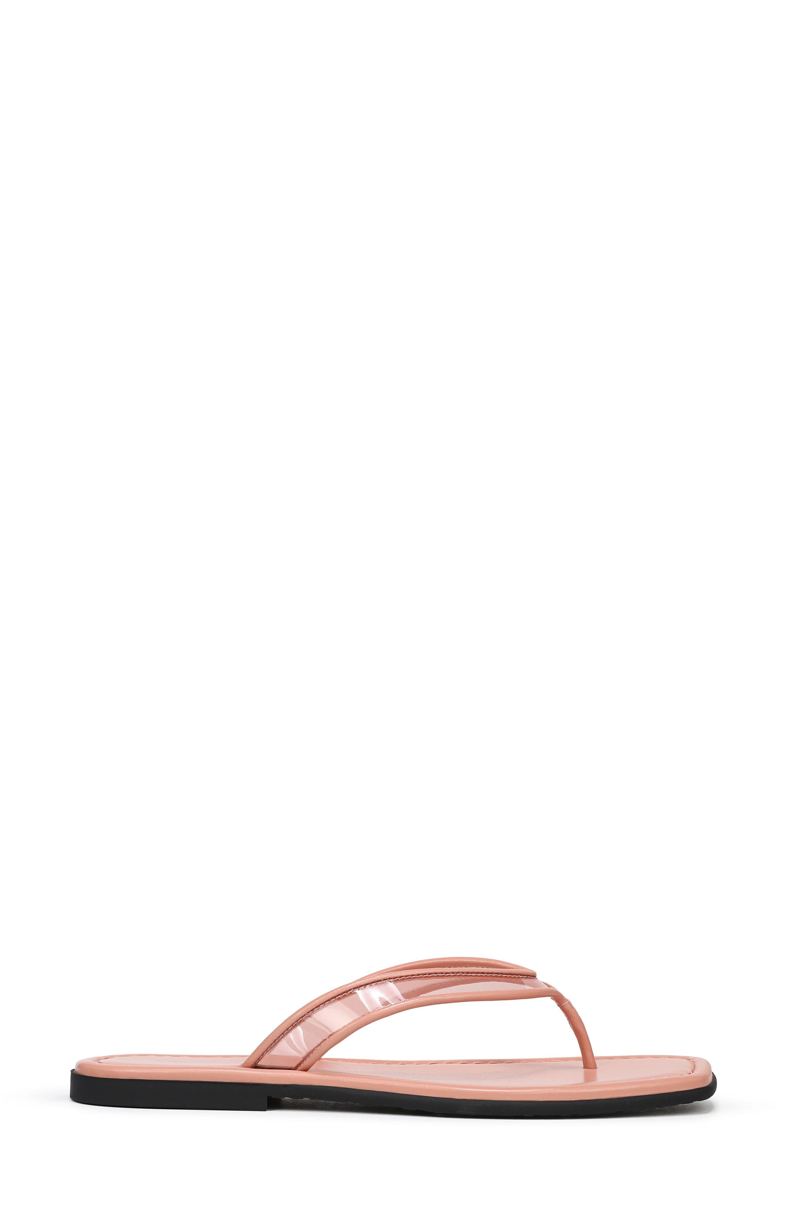 Veronica Beard Clea Flip Flop, Alternate, color, Muted Clay