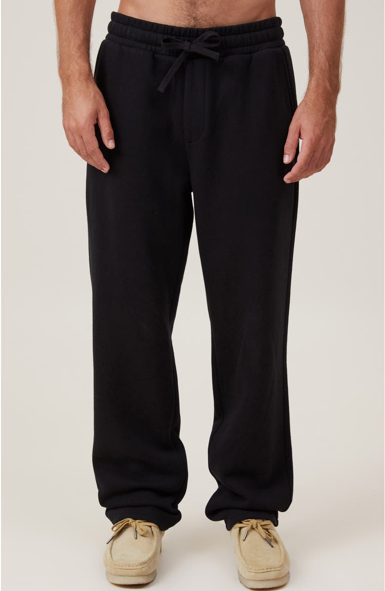 Cotton On Men's Relaxed Track Pant, Main, color, Black