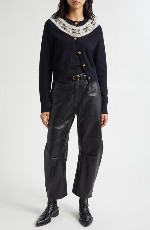 Nili Lotan Josefa Cashmere Cardigan In Blue