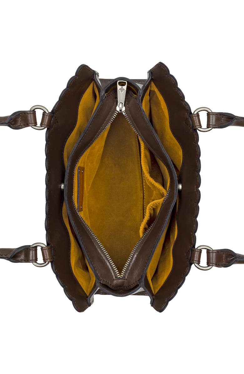 Patricia Nash Morra Twist Handle Shoulder Bag, Alternate, color, Mushroom