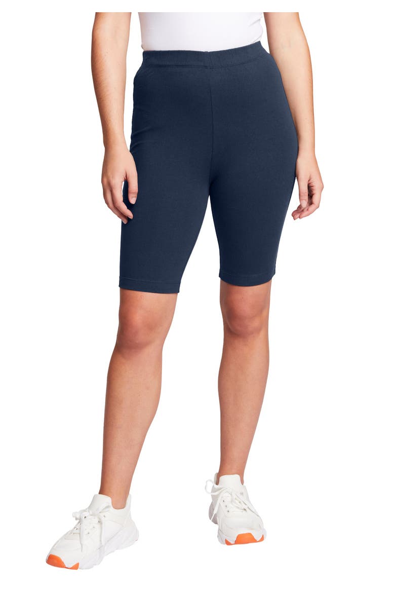 Classic Bike Shorts, Main, color, NAVY