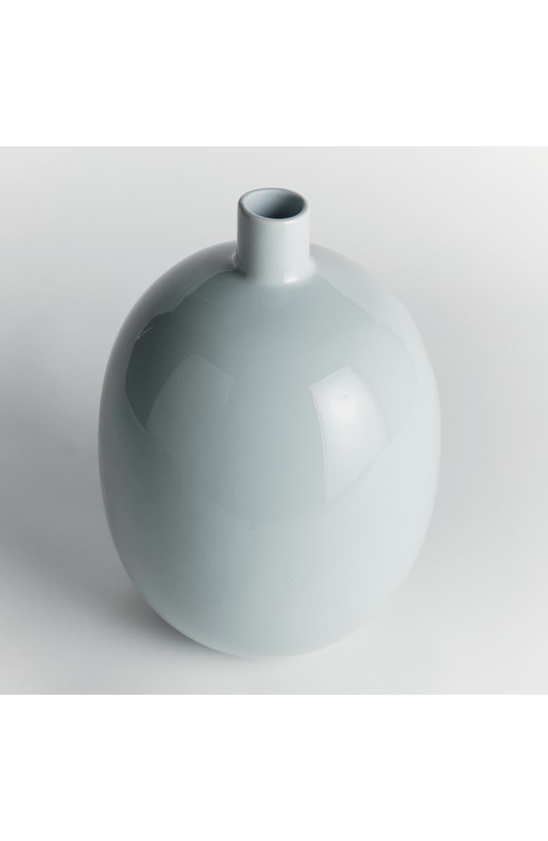 Napa Home & Garden Barclay Butera Sandbar Vase Large - Light Blue Stoneware, Alternate, color, Blue