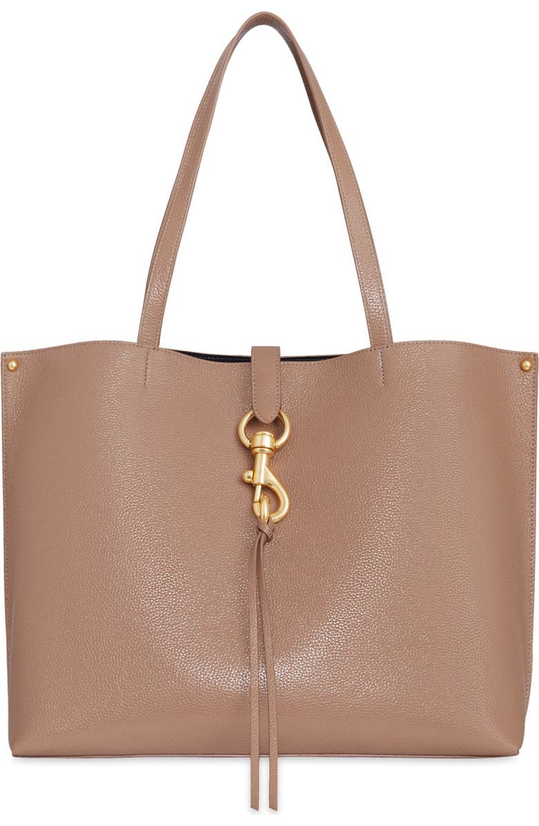 Rebecca Minkoff Megan Leather Tote, Main, color, Blushing