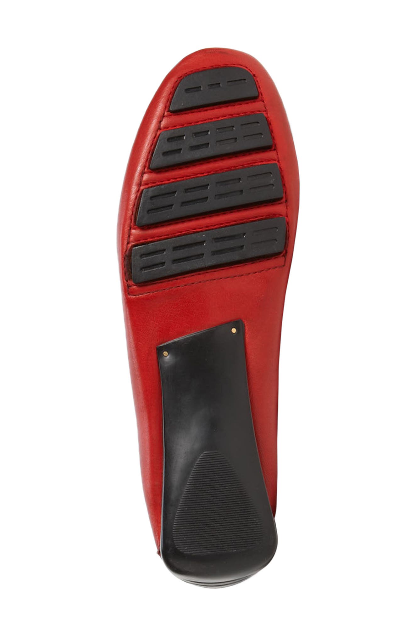 'Petra' Driving Shoe, Alternate, color, FRENCH RED