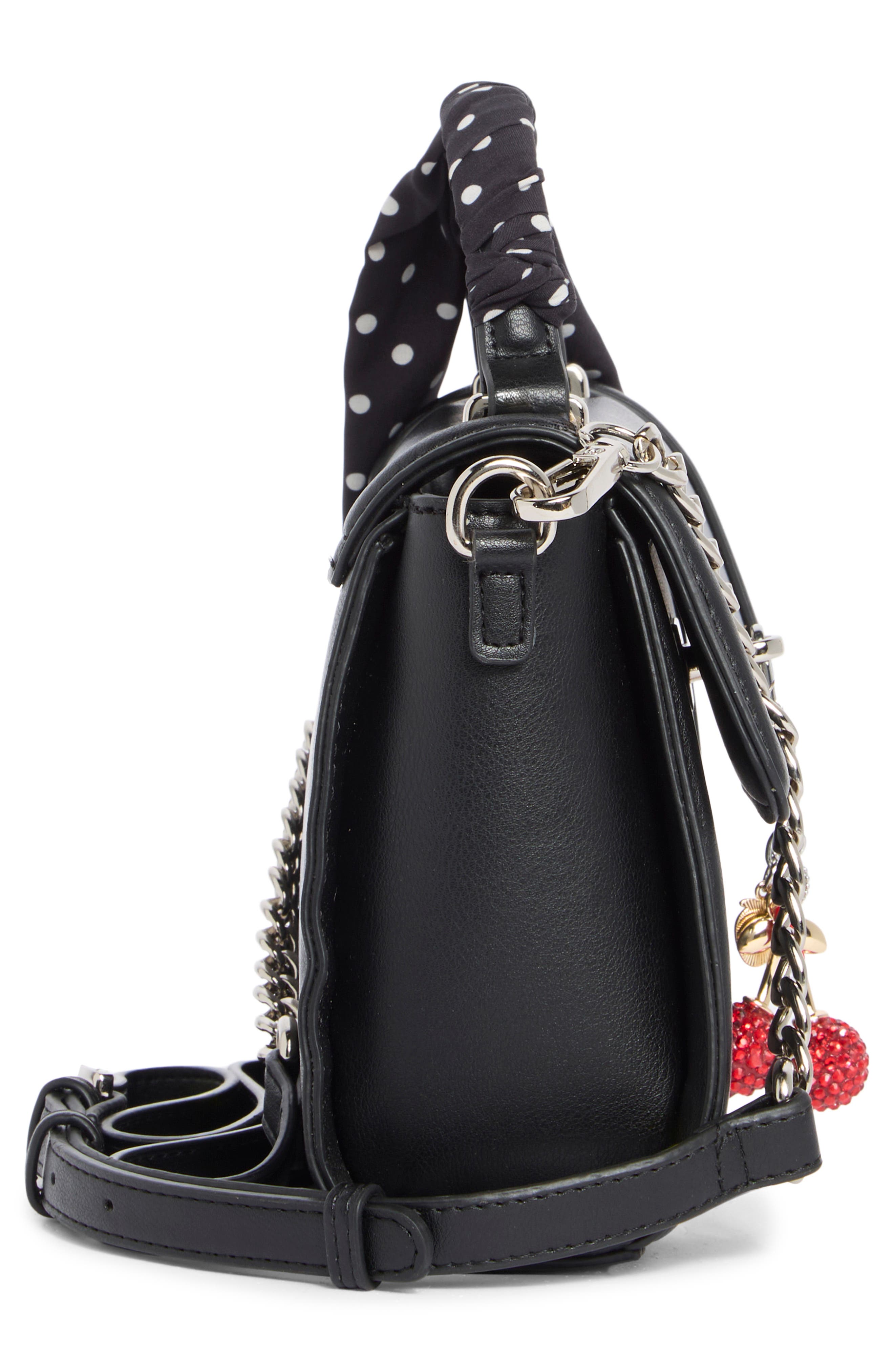 Madden Girl Top Handle Crossbody Bag, Alternate, color, Black
