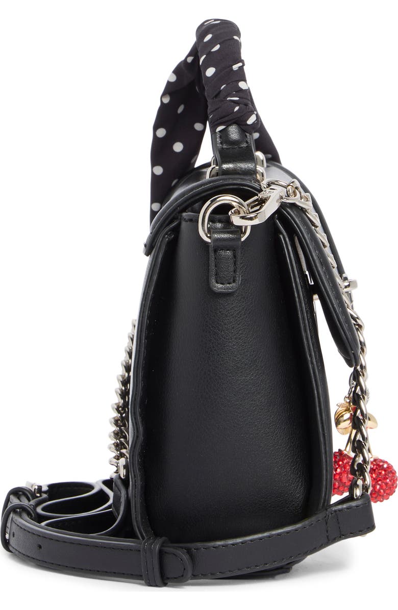 Madden Girl Top Handle Crossbody Bag, Alternate, color, Black