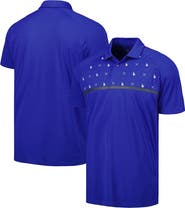 LEVELWEAR Men's Levelwear Royal Los Angeles Dodgers Sector Batter Up Raglan Polo