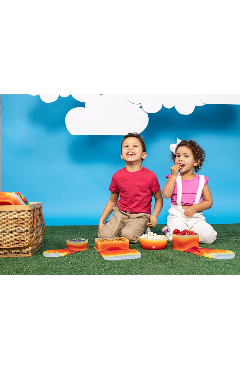 Silipint Go Go Bowls Sandwich 2pk 25oz, Alternate, color, Multicolored