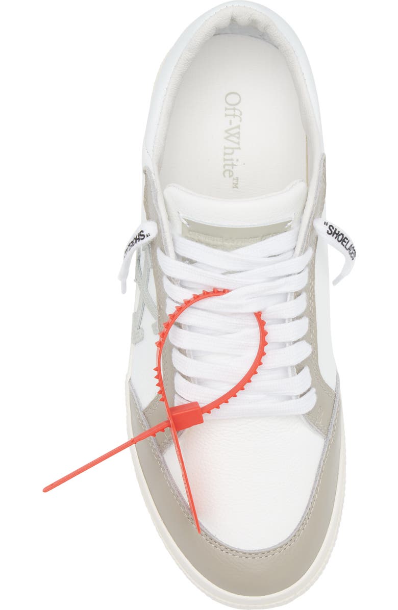 Off-White Low Vulcanized Sneaker, Alternate, color, White - Sage