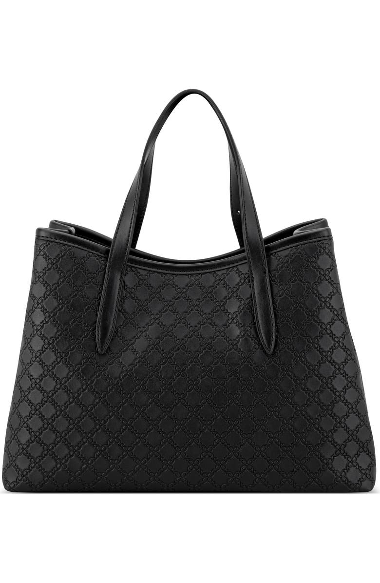 Nine West Kieran Satchel Bag, Alternate, color, Black