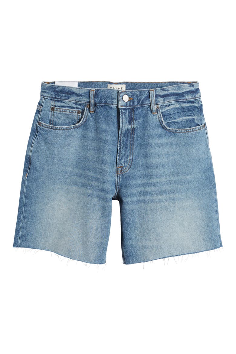 Denim Cutoff Jorts, Alternate, color, RAYWOOD CLEAN