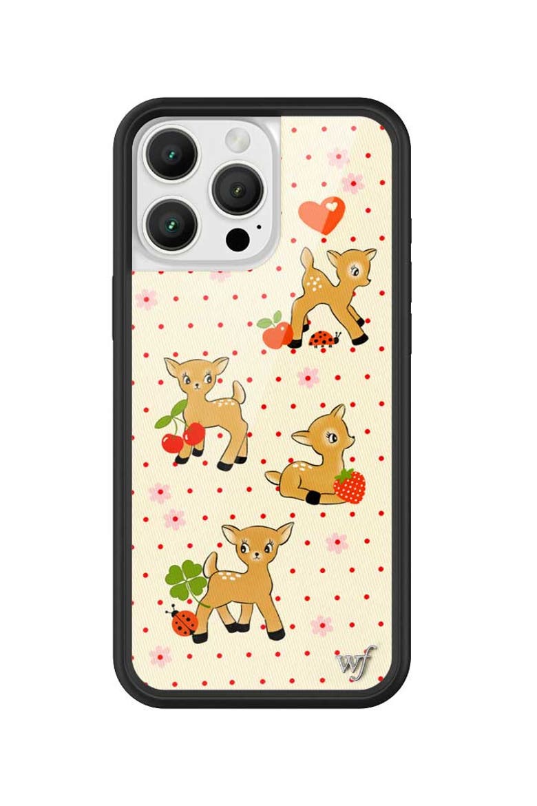 Oh Deer iPhone Case, Alternate, color, Red