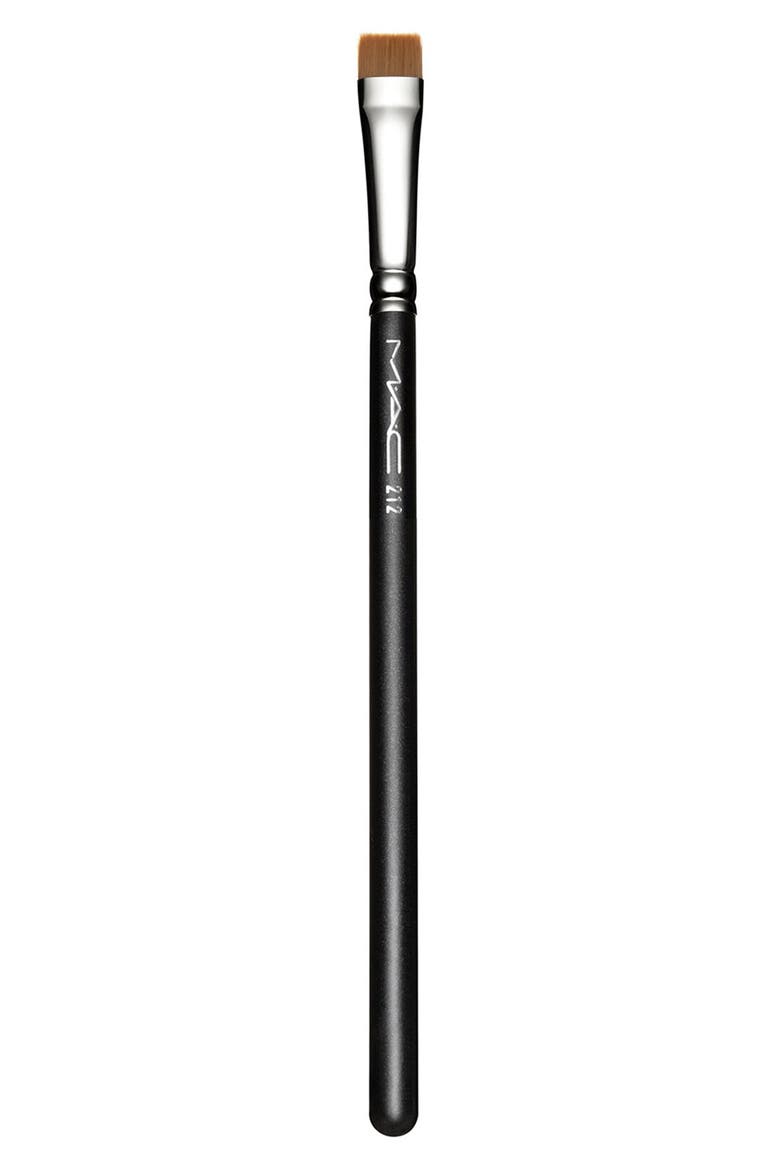 MAC 212 Flat Definer Makeup Brush, Main, color, NO COLOR