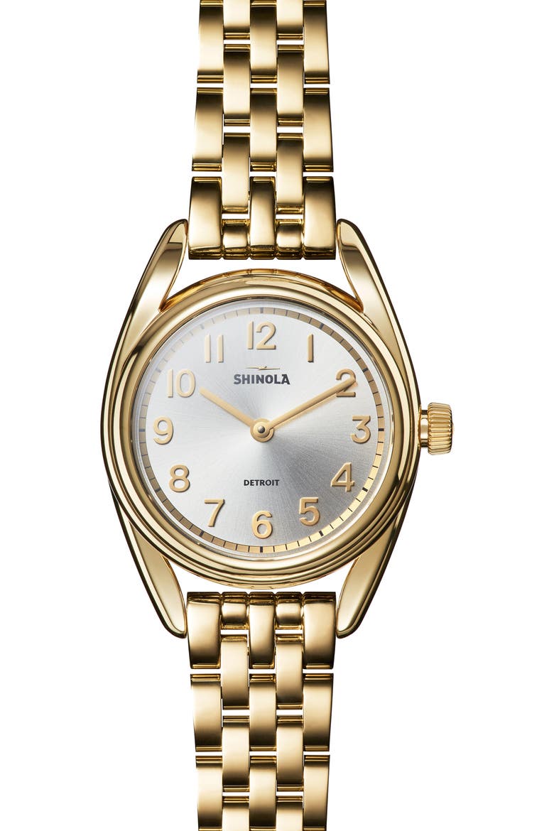 Derby Bracelet Watch, 30.5mm, Main, color, GOLD