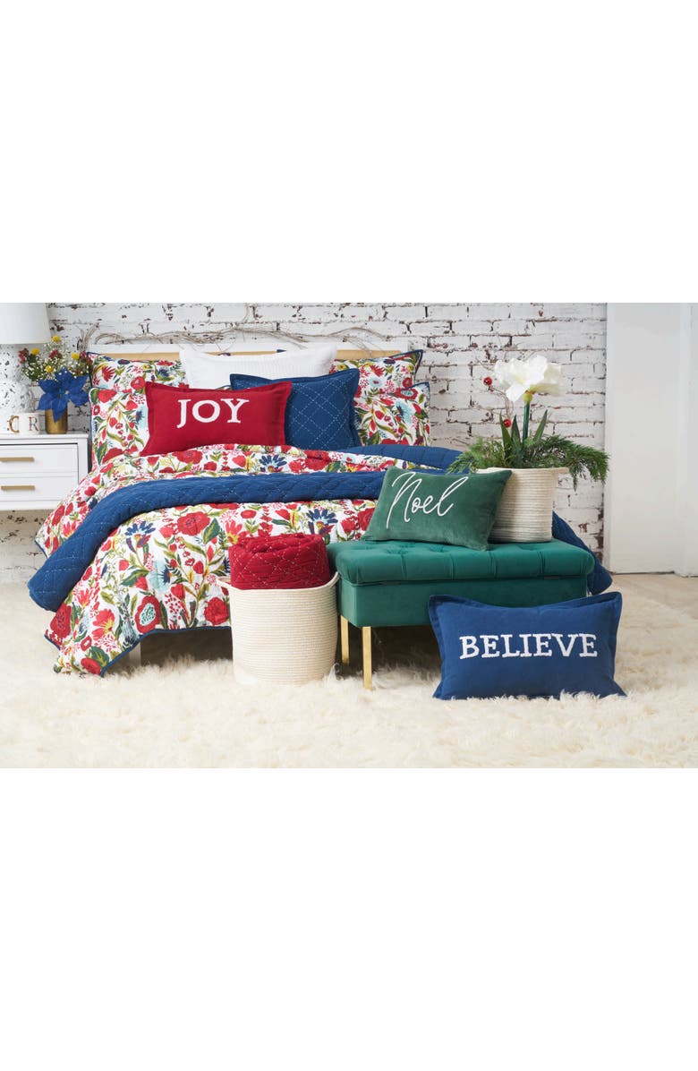 C&F Home Elliot Quilted Comforters, Alternate, color, Red