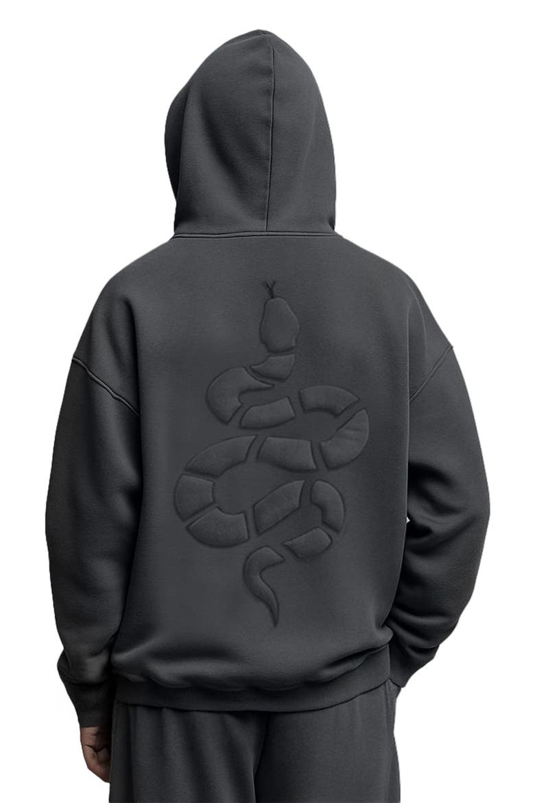 Harry Potter x Blvck 'Nagini' Hoodie, Alternate, color, Dark Grey