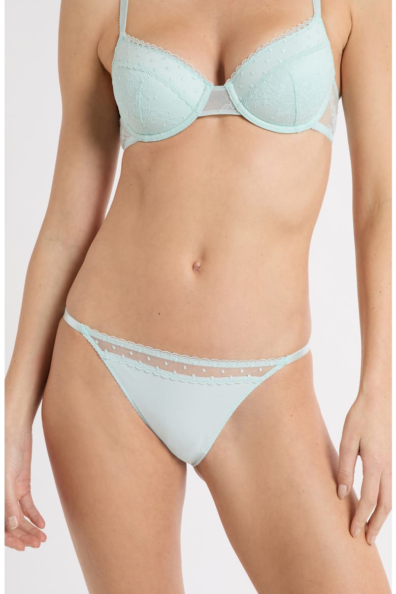 Plum Lace Trim Panties, Alternate, color, BLUE GREEN